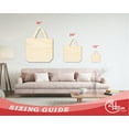 thumbnail image 3 of Unfinished Wood Shopping Bag Shape | Craft Cutout | up to 24" DIY 36" / 1/2", 3 of 4