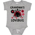 thumbnail image 3 of Inktastic Valentine's Day Grandma's Lovebug Girls Baby Bodysuit, 3 of 5