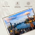 thumbnail image 6 of Elephant Stock Shanghai Sunset Skyline Wall Art - Horizontal Canvas Wall Art - Living Room Wall Decor - Places Canvas - Blue And Gray Decor - 36" x 24", 6 of 8