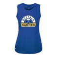 thumbnail image 2 of Women's Levelwear  Royal Buffalo Sabres Macy Banner Arch Tank Top, 2 of 3