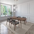 thumbnail image 2 of Juego de Comedor Extensible Praga Midtown Concept de Madera con 4 Sillas, Nogal y Gris Oscuro, 2 of 5