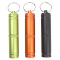 thumbnail image 1 of Small Metal Container Pill Boxes Waterproof Outdoor Camping 2.9 0.6 0.6in Portable Durable 3Pcs, 1 of 3