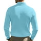thumbnail image 4 of pstuiky manga larga de hombre, Camisa de manga larga con botones de solapa de color liso para hombre que cultiva la integridad moral salir tops xxl, 4 of 5