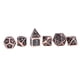 thumbnail image 3 of Dados de metal, 7 piezas DND Juego de dados Juego de dados Juego de rol Dados elaborados por expertos, 3 of 5