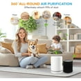 thumbnail image 5 of Air Mini Filter Replacement for PECO Filter Compatible with Moleku-le Tri-Power Air Mini and Air Mini+ Air Purifiers, 3-in-1 High-Efficiency Filtration System, 1 Pack, 5 of 5