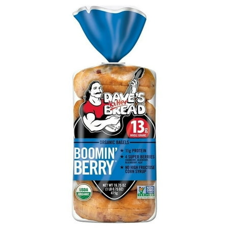 Dave s Killer Bread Boomin Berry Organic Bagels 16.75 oz 5 Ct (Pack of 7) Dave s Killer Bread Boomin Berry Organic Bagels 16.75 oz 5 Ct (Pack of 7)
