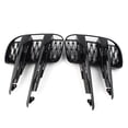 thumbnail image 4 of ZS 1 Pair Gloss Black Car Front Bumper Grille For Land Rover Range Rover Evoque 2019 2020 2021 2022 LR114729 LR114728, 4 of 8