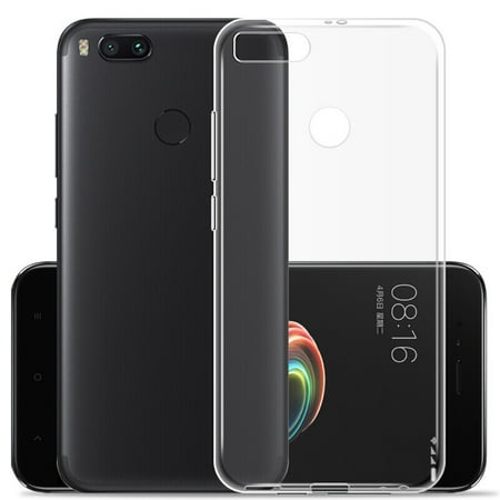Ultra-thin Luxury Shockof Soft TPU Anti-scratch Case Cover for Xiaomi Mi A1 Anti-dust Clear Protective Shell