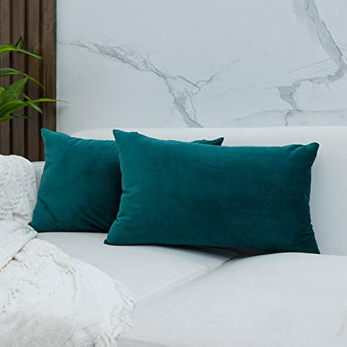 Turquoise Velvet Pillow Case Covers Velvet Cushion Turquoise Blue Velvet Throw Pillows Luxury Pillows Blue Pillow Velvet Pillow Cover