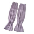 thumbnail image 2 of Eoperou 1 Pair Thin See-through Loose Cuffs Pleated Arm Sleeves Outdoor Driving Loose Arm Covers Cycling Supplies, 2 of 8