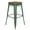 Green/Teak, variant on Flash Furniture High Backless Poly Resin Bar Stool, Black Teak
