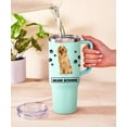 thumbnail image 5 of Golden Retriever Gift for Dog Owner,40oz Golden Retriever Tumbler with Handle Insulated Reusable Stainless Steel Travel Water Bottle (Color 3), 5 of 6
