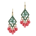 thumbnail image 4 of 2 Unidades de Arete de Accesorio De Moda para Cumpleaños Boda Joyería Rosado, 4 of 5
