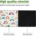 thumbnail image 3 of Rainbow Cartoon XXL Gaming Mouse Pad 35.4 x 15.7 Inch Large Desk Mat with NonSlip Rubber Base and Stitched Edges, Waterproof and Vibrant for Laptop, Keyboard, and Computer, 3 of 6