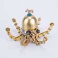 thumbnail image 3 of Steampunk Octopus 3D Metal Puzzle DIY Assembly Model Kit,100+PCS Marine Creature Brain Teaser Creative Handmade Project for Teens and Adults, 3 of 9