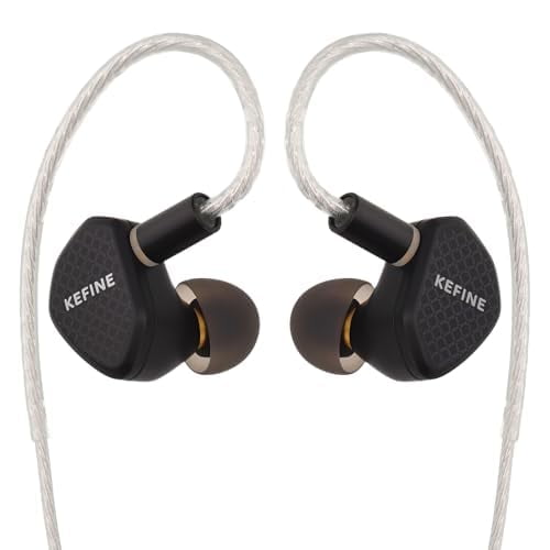 Monitor intrauditivo Linsoul Kefine Klean de 10 mm con diafragma DLC IEM