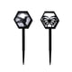 thumbnail image 1 of Naiovety Lámpara Solar de 2 piezas con patrón de mariposas, luz Led con patrón de pájaro, lámpara de noche, luz de estaca de plástico hueca, Iluminación y accesorios Naiovety HA013274-00, 1 of 6