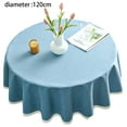 thumbnail image 2 of Nappes en Microfibre Imperméables, Nappes Rondes pour Extérieur et Intérieur, 2 of 5