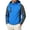 Sky Blue, variant on Rrxhxhs Raincoat for Men Color Block Detachable Hood Long Sleeve Elastic Cuffs Water Resistant Hooded Windbreaker Jacket with Zipper Pockets,Black,L