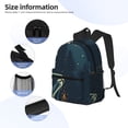 thumbnail image 3 of Fotbe Moonlit Skeleton Campfire Mochila Ligera Casual para Laptop para Hombres y Mujeres, Mochila Impermeable de Uso Diario, Mochila para Universidad, 3 of 6