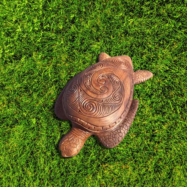 Estatua de tortuga coleccionables para interiores y exteriores Patio Animales Escultura Arte Paisaje Resina Artesanía Camas Jardín d Hilo CUTICAT Estatua de tortugas