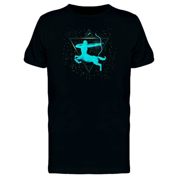 Horoscope Sign Of Sagittarius T-Shirt Men -Image by Shutterstock, Male 3X-Large