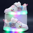 thumbnail image 4 of Quealent Sneaker for Girls 2024 Baby Girl Gifts Breathable Sneakers Athletic Running Shoes Toddler Little Big Kids White,11.5, 4 of 5