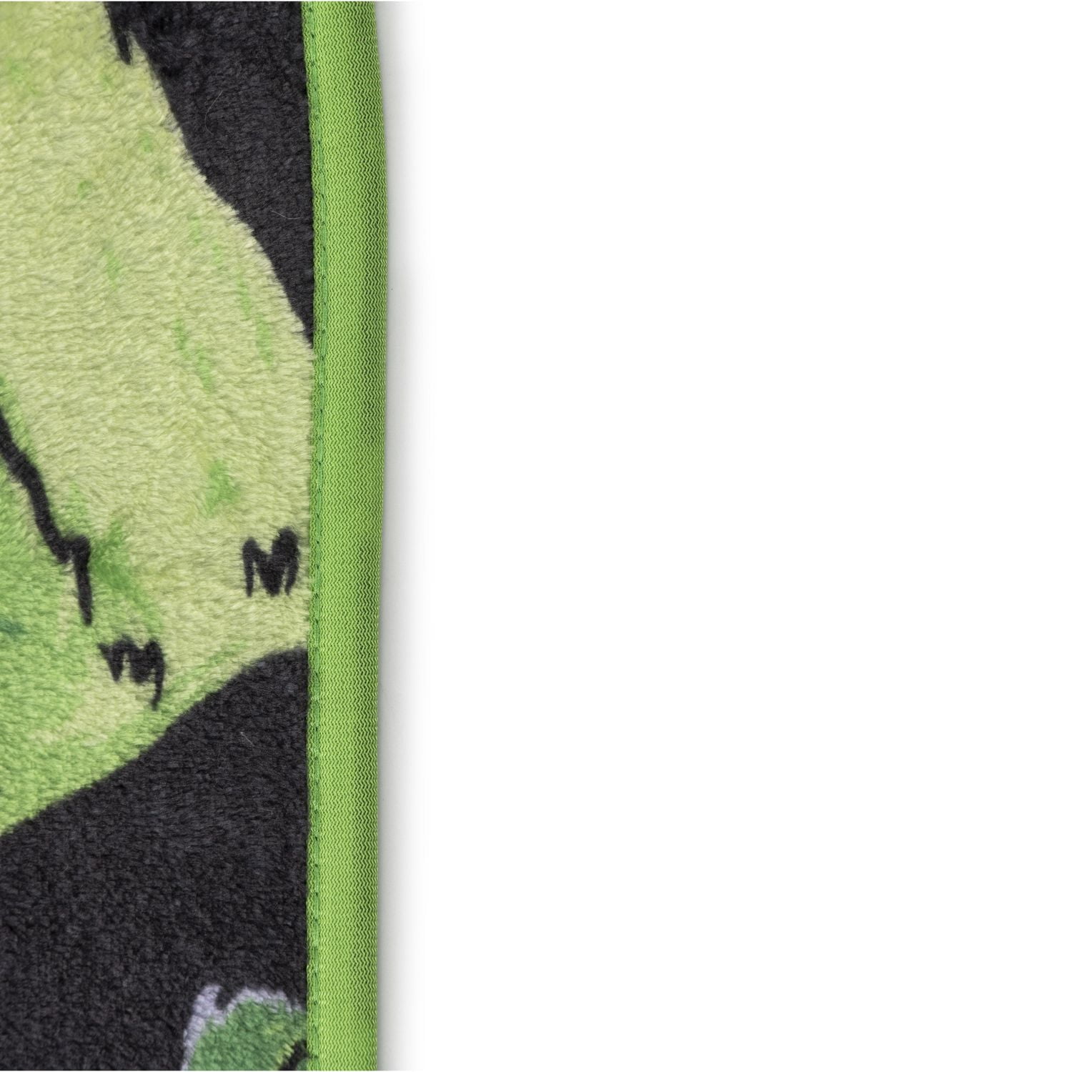 Minecraft Fuzzy Creeper Kids Silk Touch Fleece Throw, 100% Polyester