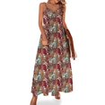 thumbnail image 1 of Vestido sin mangas con símbolos gramaticales Traje de verano para mujer Vestidos sueltos elegantes para mujer, 1 of 7