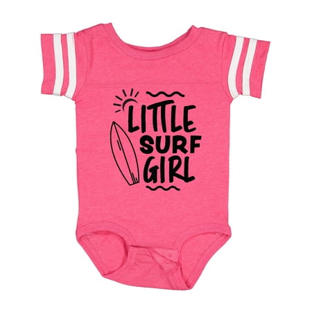 

Inktastic Little Surf Girl with Surfboard Gift Baby Girl Bodysuit