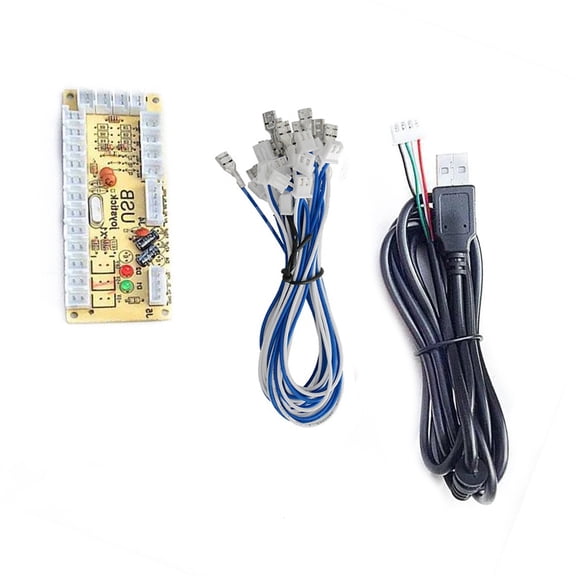 Quimat Zero Delay Arcade USB Encoder Board to Joystick for Mame Jamma Other PC TAPDRA Spare Part