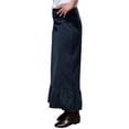 thumbnail image 5 of Baby'O Women's Corduroy Ruffled Bottom Midi Prairie Skirt, 5 of 8
