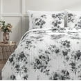 thumbnail image 2 of Wonderful Bedding Elegant Floral Printed 3-Piece Quilt Set, 2 of 5