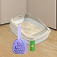 thumbnail image 6 of Vaveren Cat Litter Scoop Cleaning Tool Kitty Scooper for Rabbits Pets Supplies Puppy purple, 6 of 8