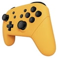 thumbnail image 5 of eXtremeRate Caution Yellow Faceplate Backplate Handles for Nintendo Switch Pro Controller, Soft Touch DIY Replacement Grip Housing Shell Cover for Nintendo Switch Pro - Controller NOT Included, 5 of 9