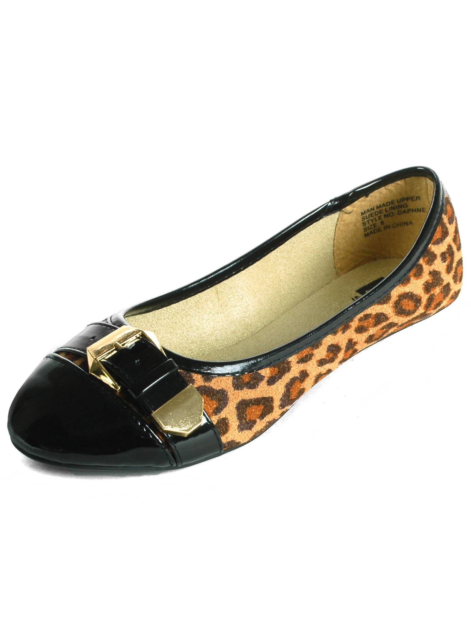buckle ballet flats