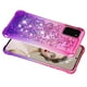 thumbnail image 3 of Funda para Samsung Galaxy S20 5G Transparente con Brillos Carcasa Protectora Antigolpes con Glitter Brillante, 3 of 5