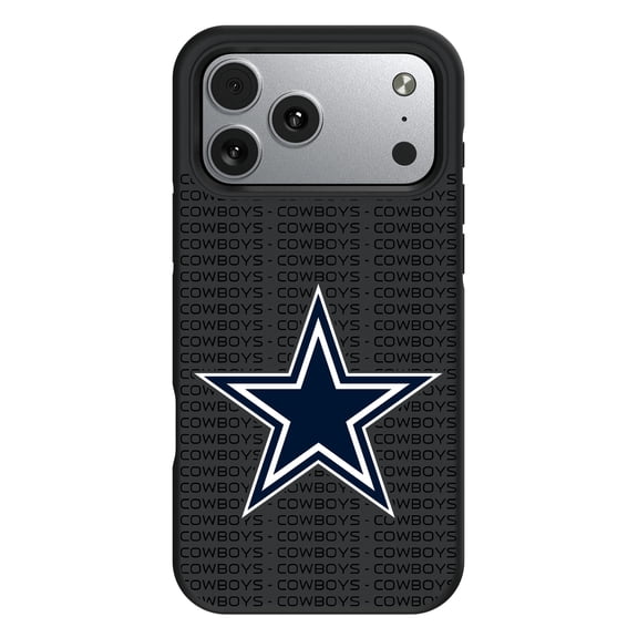 Dallas Cowboys iPhone Text Backdrop Design Bump Case