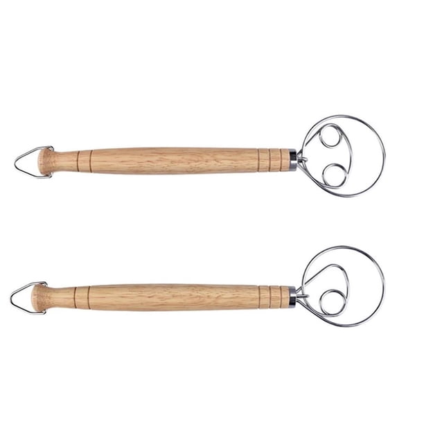 Billuyoard Batidor de masa, batidor de pan de acero inoxidable, batidor de huevos, utensilios de cocina para hornear, accesorios para Herramientas y accesorios para hornear Numero 3 Billuyoard HA041061-03