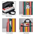 thumbnail image 3 of Balery Vertical Stripes Mochila ligera para hombre y mujer: duradera e impermeable, ideal para la escuela, el trabajo, viajes y uso diario., 3 of 7