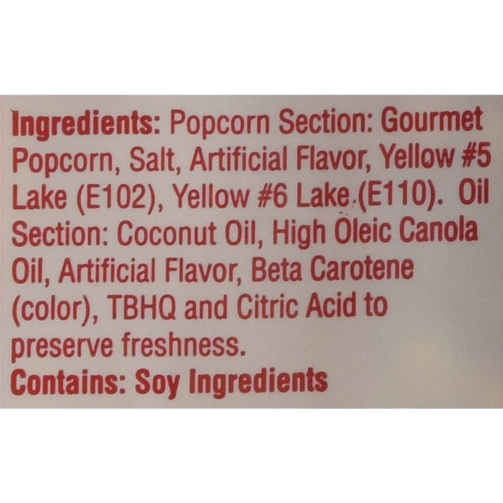 Gold Medal 2836 Gluten-Free Popcorn 8 oz