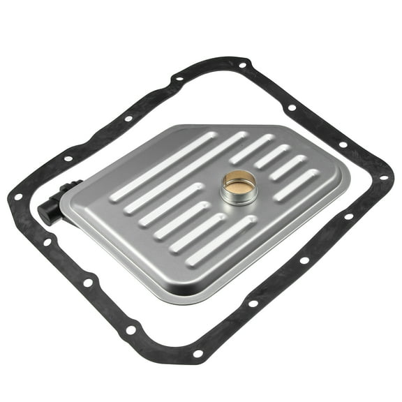 Unique Bargains 1 Set 46321-39010 Transmission Filter Oil Pan Gasket Kit for Hyundai Santa Fe 2001-2009 Silver Tone, Black
