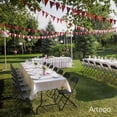 thumbnail image 3 of Silla plegable plástico HDPE ligera Folding chair silla jardín eventos fiestas reuniones para exterior paquete de 5 sillas, 3 of 8