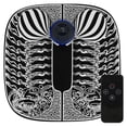 thumbnail image 1 of Foot Massager Mat - Electric Foot Massager Pad EMS Feet Massage Machine Portable Vibrating Foot Relax Mats with 6 Massage Modes and 19 Intensity Levels for Home and Office Use, 1 of 7