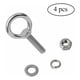 thumbnail image 3 of Perno de ojo M8 4 piezas Tornillo Anillo de perno de ojo Tornillos de acero inoxidable Anillo de tornillo Perno de ojo Anillo de fijación Rosca macho Tornillo de ojal de acero inoxidable para, 3 of 5
