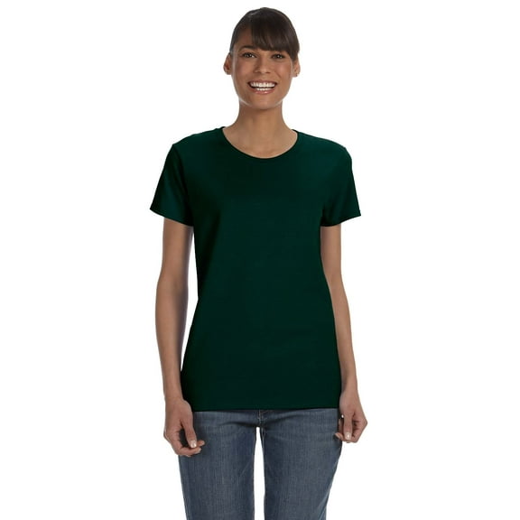 G5000L Gildan Ladies Heavy Cotton 100% Cotton T-Shirt