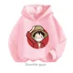 thumbnail image 4 of Sudadera con capucha de una pieza, ropa de anime para niños, ropa para niños, primavera y otoño, ropa para niñas, sudadera con dibujos animados de Luffy Zoro, traje para adolescentes, camisetas con ca, 4 of 5