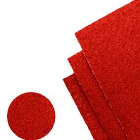 Felt Fabric Crafting Sheet, 100% Felt, Multicolor, 9" x 12" Precut