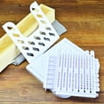 Plastic Bread Slicer for Homemade Bagel Loaf/Toast, Foldable Bread