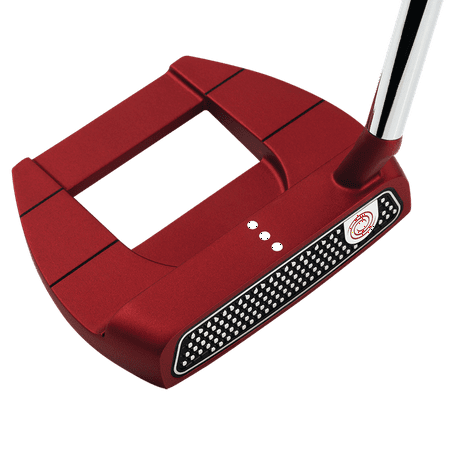 Odyssey O-Works Red Jailbird Mini S Golf Putter, 33 Inch